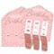 Big Dot of Happiness Pink Rose Gold Birthday - Happy Birthday Party Game Pickle Cards - Pull Tabs 3-in-a-Row - Set of 12